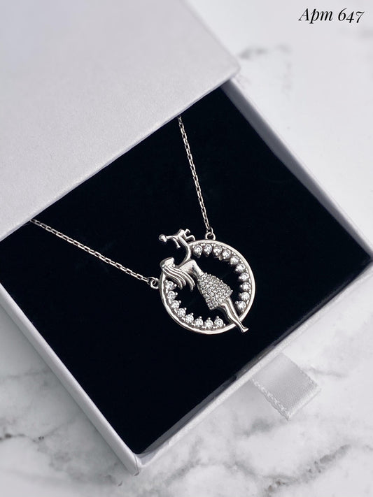 Push Present | New Mom Necklace | Mom and Baby Pendant | Charming Jewelry for Mom