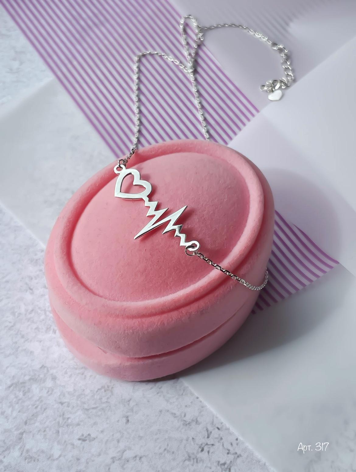 Heartbeat Necklace Nurse Jewelry| Gift for Her| Pulse of Love Necklace