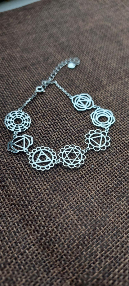 7 Chakra Necklace | Chakra Pendant | Yoga Spiritual Jewelry | Energy Healing Gift | Meditation Necklace for Her